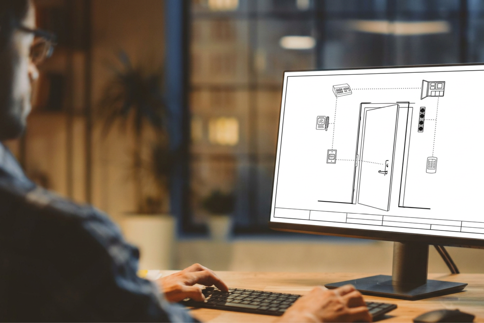 Access control, electromagnetic locks, and exit hardware. Built for life-safety.